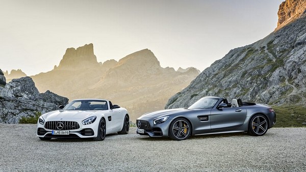 AMG GTC و AMG GT رودستر أجدد سيارات كشف من مرسيدس